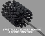 TwistFlex 1-3/4” 320 Silicon Carbide Cylinder Hone 42-45mm, Bores 1.61”-1.77” for KX65 2011-18, KX60 1988-2004, KX65 2000-09, RM65 2003-05, KTM60SX 1998-99, KTM65SX 1998-2018, KTM65XC 2008-09