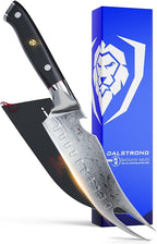 Dalstrong Pitmaster BBQ & Meat Knife - 6.5 inch - Shogun Series ELITE - Forked Tip & Bottle Opener - Japanese AUS-10V Super Steel - G10 Handle - Razor Sharp Kitchen Knife - w/Sheath