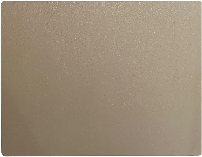 RESILIA X-Large Under Grill Mat – Heavy Duty, Reusable Outdoor Floor Protector Mats for Deck, Patio, & Garage – 57 Inch x 47 Inch, Beige/Tan Orange Peel, Made in The USA