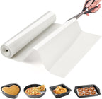 Silicone Baking Mat Roll-Customizable Silicone Mat for Baking- Heat Resistant Silicone Macaron Baking Mat for Cookie Bread Pizza, Reusable& Dishwasher Safe