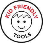 Kuhn Rikon Kinderkitchen® Kids Chef Knife Set 6", 2 Pieces, Green/Blue | Straight Edge & Serrated Knife | Cutting Tool Made for Real Cooking | Child Friendly Dog Design With Hand Guard For Safety