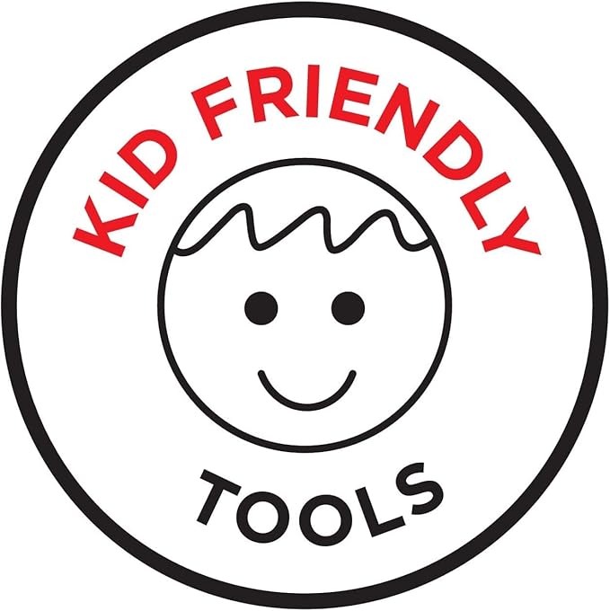 Kuhn Rikon Kinderkitchen® Kids Chef Knife Set 6", 2 Pieces, Green/Blue | Straight Edge & Serrated Knife | Cutting Tool Made for Real Cooking | Child Friendly Dog Design With Hand Guard For Safety