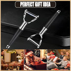 Peeler Ultra Sharp Stainless Steel Blades and Anti-slip Wood Handle Vegetable Fruit Potato Carrot Apple Peeler for Efficient Kitchen Prep