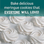 Judee's Gluten Free Complete Meringue Powder Mix - Royal Icing Mix & Cookie Decorating Supplies - Meringue Powder for Cookies & Pies - 11.4 Oz