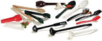 Carlisle FoodService Products 460603 Carly Salad Tong, 6" Salad Tong, Black, 1 Pack