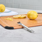 Restaurantware-German Standard Lemon Zesters, 6 Handheld Fine Graters - Dishwashable, Durable, Stainless Steel Citrus Graters With Handles, Suitable For Zesting Citrus Fruits, Finely Grating Cheese