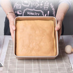 Baking Sheet Pans,2 Pack Nonstick Baking Sheet Pans,Cookie Sheet, Brownie Pan, Bread Pan for Toaster Oven, Small Baking Tray,Bakeware for Cakes, Cookies & Breads (7 Inches)