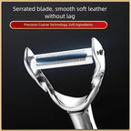 Peeler Ultra Sharp Stainless Steel Blades and Anti-slip Wood Handle Vegetable Fruit Potato Carrot Apple Peeler for Efficient Kitchen Prep