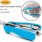 Cookie Scoop, Ice Cream Scoop, 0.8Tbsp/2.5tsp/12.5ml/0.5oz Cookie Scoops for Baking, 18/8 Stainless Steel Cookie Scooper for Baking, Cookie Dough Scoop, Ice Cream Scooper with Trigger Release (Blue)