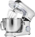 Aucma Stand Mixer,8.5QT 900W Kitchen Mixer, Large Capacity Kitchen Electric Mixers with Dough Hook, Wire Whip & Beater
