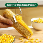 Corn Peeler For Corn On The Cob,Corn Peeler,Upgrade Corn On The Cob Stripper Tool,For Restaurant Chefs, Home Kitchens, Outdoor Dining Enthusiasts
