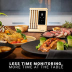 MEATER Pro XL: Wireless Smart Meat Thermometer | 4 Multi-Sensor Probes | Bluetooth & WiFi | 1000°F Heat Resistance | Certified Accuracy for BBQ, Oven, Grill, Smoker, Air Fryer, Deep Fryer, Sous Vide