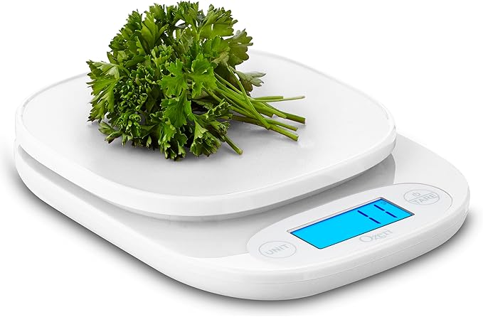Ozeri ZK24 Garden and Kitchen Scale, with 0.5 g (0.01 oz) Precision Weighing Technology