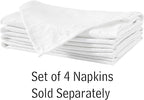 Newbridge Barcelona Luxury Damask Fabric Tablecloth, 70” Extra Wide x 144” Rectangle, White, 100% Polyester, No Iron, Soil Resistant Dining Room, Party and Banquet Table Cover
