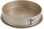 Berghoff Balance Nonstick Springform Cake Pan 11" x 11" x 2.25", Removable Bottom, Lightweight Carbon Steel, Ferno-Green, Non-toxic Coating Bakeware, Leakproof, Oven Safe Up To 450°F