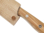 Proposed Value: Mercer Culinary Premium Grade Super Steel, 5-Inch Bar Knife, Spalted Maple Handle/Saya Cover