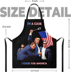 Funny Men Cooking Grilling Aprons Belly BBQ Funny Gag Gifts for Christmas, White Elephant Gift Exchange (Black, One Size)