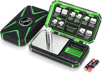 Fuzion TU-X Digital Gram Scale, 200g/0.01g Pocket Herb Scale with 6 Units for Personal Hobbies, Small Scale .01 Gram Accuracy Measuring Jewelry, Food, Powder