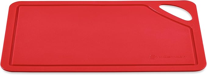WÜSTHOF Gourmet 5" Santoku & 10" Red Cutting Mat Set