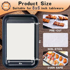 Parchment Paper Sheets 300Pcs,6x8In Baking Paper,Baking Supplies Sheets Non Stick,Non-Toxic Baking Parchment for Air Fryer, oven liner,Grilling, Steaming Cooking Bread Cake and Wrapping Food