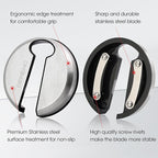 Beneno Wine Opener with Stainless Steel Wine Foil Cutter - Bottle Top Seal Cutter, Zinc Alloy Premium Wing Corkscrew with Multifunctional Bottles Opener, Upgrade