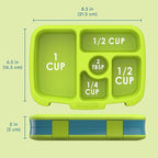 Bentgo Kids Prints Leak-Proof, 5-Compartment Bento-Style Kids Lunch Box - Ideal Portion Sizes for Ages 3-7, Durable, Drop-Proof, Dishwasher Safe, & Made with BPA-Free Materials (Submarine)