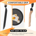 Crepe Pan, 9.5 Inch Griddle Pan, Nonstick Flat Skillet Dosa Tawa Comales Para Tortillas Pancake Pans, Nonstick Crepe Pans for All Stoves (9.5 Inch)