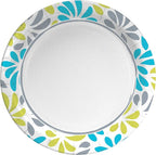 Genuine Joe Printed Paper Plates, 9" (Pack of 125)