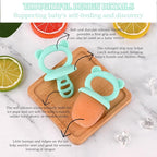 Sakolla Baby Popsicle Molds Mini 6-Cavity Silicone Ice Pop Mold with Sticks Breastmilk Popsicle Molds for Teething Relief Toddler Popsicle Mold for Ice Cream Frozen Yogurt and Fruit Juice (Green)