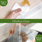 EVALAND 15.75" x 33 FT Non-Slip Shelf Liner, Non-Adhesive, BPA-Free, Waterproof Pantry Liner for Shelves, Easy to Cut, Oil-Proof Shelf Liners for Kitchen, Cabinets, Drawers, Refrigerator, Clear