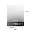 Precision Scale with Hold Function - Tomiba 3000g 0.01oz/0.1g Small Cooking Mini Food Scale Portable Electronic Jewelry Scale Batteries Included