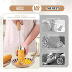 Wooden Handle Corn Peeler - Cob Corn Stripper Kernel Remover, Durable Kitchen Tool for Corn on The Cob, Eco-Friendly Wood Grip for Home & Outdoor Use