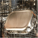 All-Clad Specialty Stainless Steel Large Roaster with Nonstick Rack 13x16 Inch Oven Broiler Safe 500F Roaster Pan, Pots and Pans, Cookware Silver
