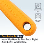 Deiss PRO Swivel Vegetable Peeler - Sharp Japan Stainless Steel Peeler With Easy Non-Slip Hand Grip, Potato Peelers For Kitchen, Fruit, Carrot, Apple, Veggie, Kiwi, Durable, Dishwasher Safe