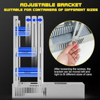 Electric Can Crusher, Automatic Electric Can Crushers for Recycling 12oz&16oz Cans, Fill 8 cans at a Time, Aluminum Can Smasher for Recycling Aluminum Seltzer, Cola, Beer Cans