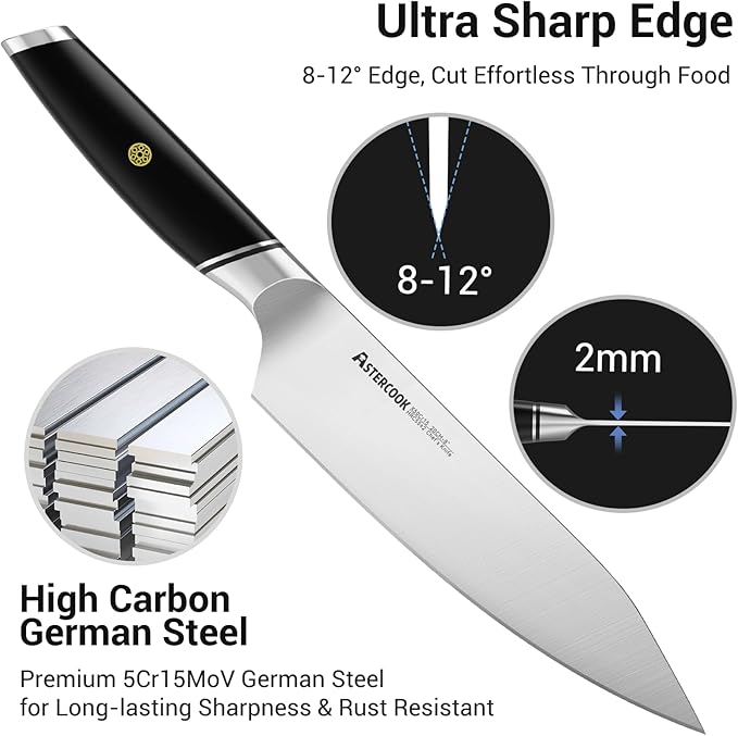 Astercook Chef Knife (ABS Handle)