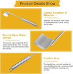 NEW Long Handle Stainless Steel Corn Peeler & Stripper,Corn Cob Stripper,Easy Clean Corn Peeler Corn Cob Stripper Tool