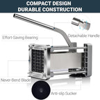 French Fry Cutter, Sopito Professional Potato Cutter Stainless Steel with 1/2-Inch and 1/4-Inch and 3/8-Inch Blade Great for Potatoes Carrots Cucumbers