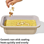 OXO Good Grips Non-Stick Pro Ceramic Coated Metal Bakeware 1Lb Loaf Pan – Biscuit