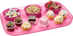 madesmart dipware 3 Bowl Serving Tray, Collapsible & Removable Dip Bowls for Charcuterie, Guacomole, Snacks, Veggies, Premium Dishwasher & Microwave Safe, Multipurpose Plate & Bowl, Pink