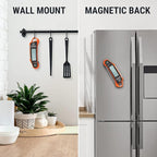 ThermoPro TP710 Instant Read Meat Thermometer Digital for Cooking, 2-in-1 Waterproof Kitchen Food Thermometer with Dual Probes and Dual Temperature Display for Oven, Grilling, Smoker & BBQ