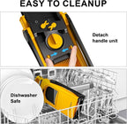 SupMaKin Upgrade Safe Mandoline Slicer, Multi Vegetable Chopper, Potato Slicer, Vegetables Slicer Onion Chopper Fry Cutter, Kitchen Chopping Artifact (Yellow)