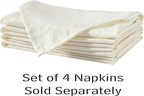 Newbridge Barcelona Luxury Damask Fabric Tablecloth, 70” x 70”, Square, Antique White, 100% Polyester, No Iron, Soil Resistant Dining Room, Party and Banquet Table Cover