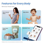 Etekcity Smart Scale for Body Weight and Fat Percentage, Digital Bathroom Accurate Weighing Machine for People's BMI Muscle, Bluetooth Electronic Body Composition Monitor Syncs with App, 400lb