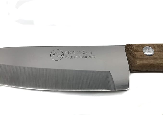 Kiwi 4" Sharp Pairing Knife, with wood Handle # 503