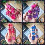 Keychain Resin Molds Silicon Animals 34pcs UV Resin Mold, Epoxy Resin Molds for Keychain Pendant Molds for Epoxy Resin Earring Mold, Earrings, Necklace