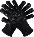 Grill Armor Oven Gloves – 932°F Heat, Fire & Cut Resistant Mitts for BBQ, Grill, Cooking, Grilling, Baking, Smoker & Fire Pit