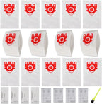 14 Packs 3D Airclean Bags Replacement for Miele FJM Vacuum Cleaner Bags,Compact C1, Compact C2, Complete C1, S241, S290, S300i, S500, S700, S4, S6 Series, Replaces Part 10123220