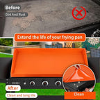 Silicone Griddle Mat 22” for Blackstone,Upgraded Full-Edge Heavy Duty Food Grade Non-Stick Griddle Cover,Grill Buddy Mat Protect Your Griddles from Dirt & Rust (22 inch)