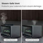 VAL CUCINA VAL BOARD Cutting Board, Compatible with VAL CUCINA Air Fryer Toaster Steam Oven, Creates Storage Space, Protects Cabinets, Black